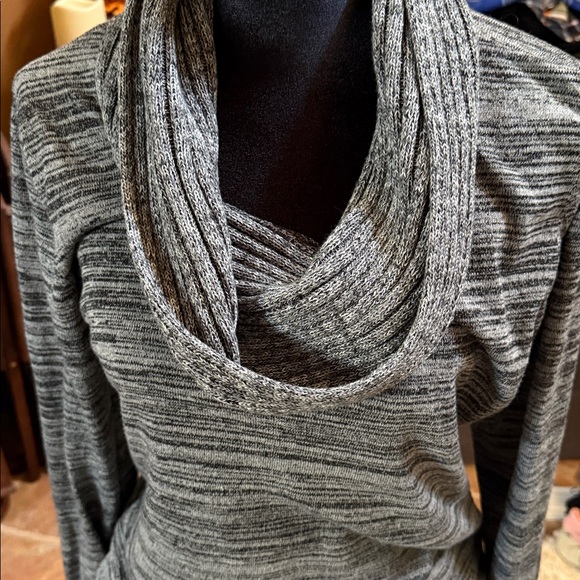 Vintage The Limited Charcoal Cowl Neck Sweater - Picture 3 of 3